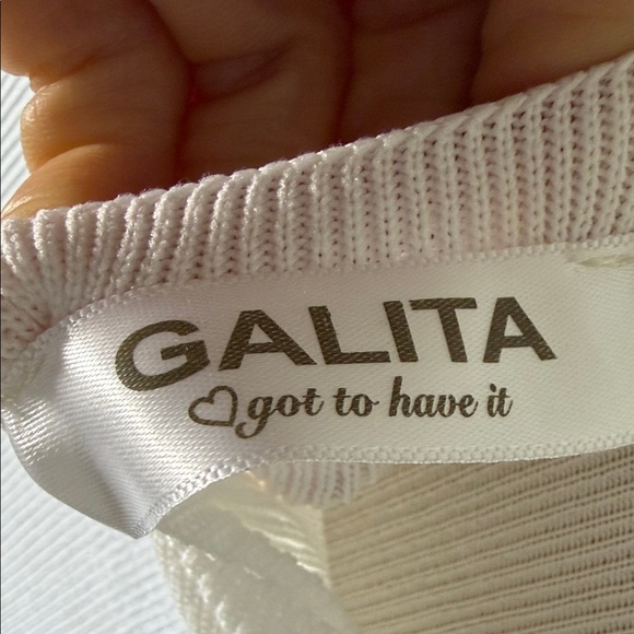 Elegant White Embellished Women's Blouse - Picture 5 of 5